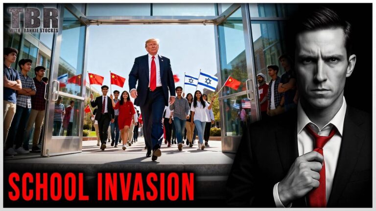 THE BASED REPORT: Trump Vows to Replace American Students with Foreigners